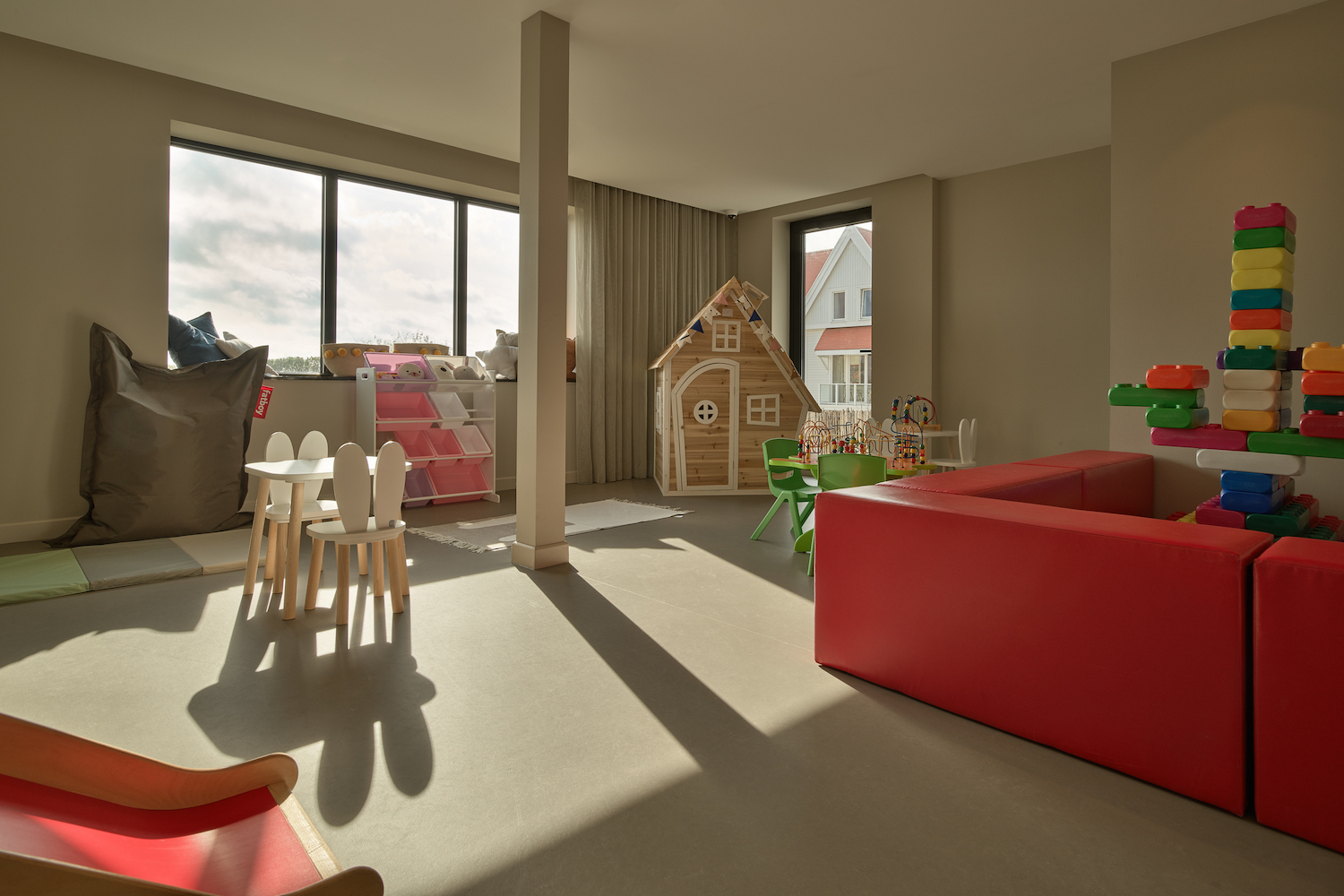 La salle de jeux du Blanke Top